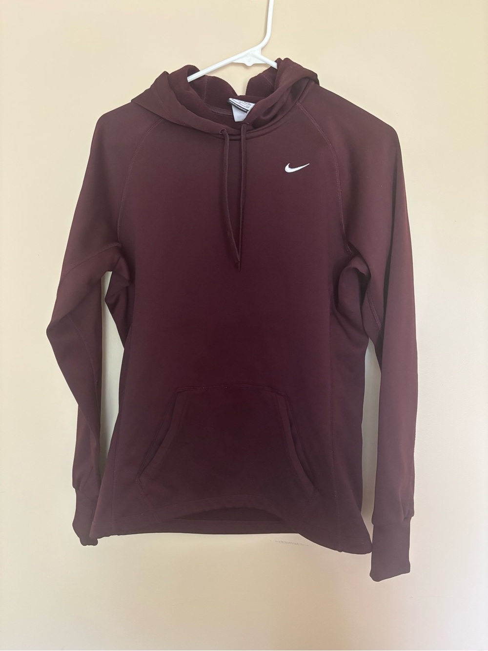 Nike Therma-FIT Maroon Hooded Pullover